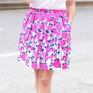 Vineyard Vines Kentucky Derby Lipstick Pink Rose Skirt